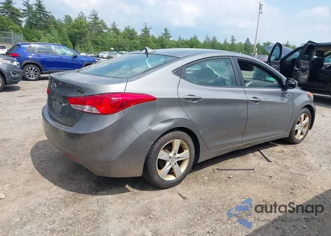 2013 Hyundai Elantra Gls from USA, damaged, VIN 5NPDH4AE5DH449064